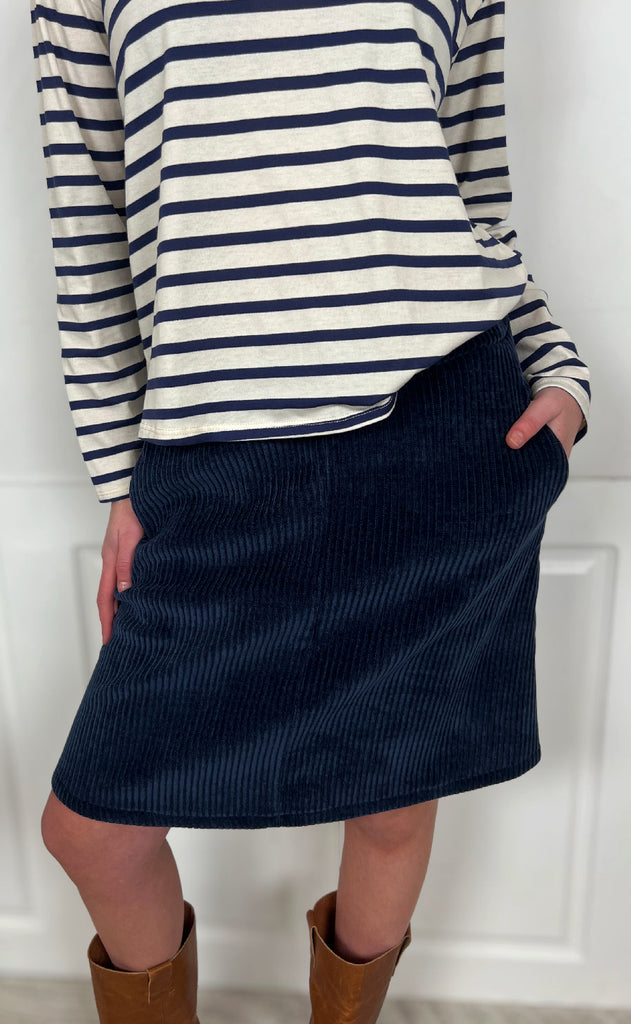 Marta Du Chateau Nederdel - June - BlueNavy