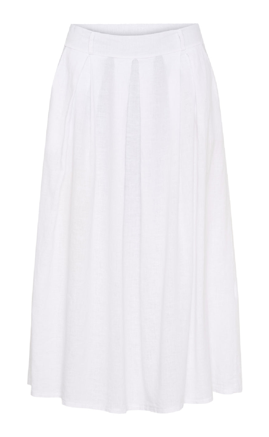 Marta Du Chateau Nederdel - Leona - Optical White