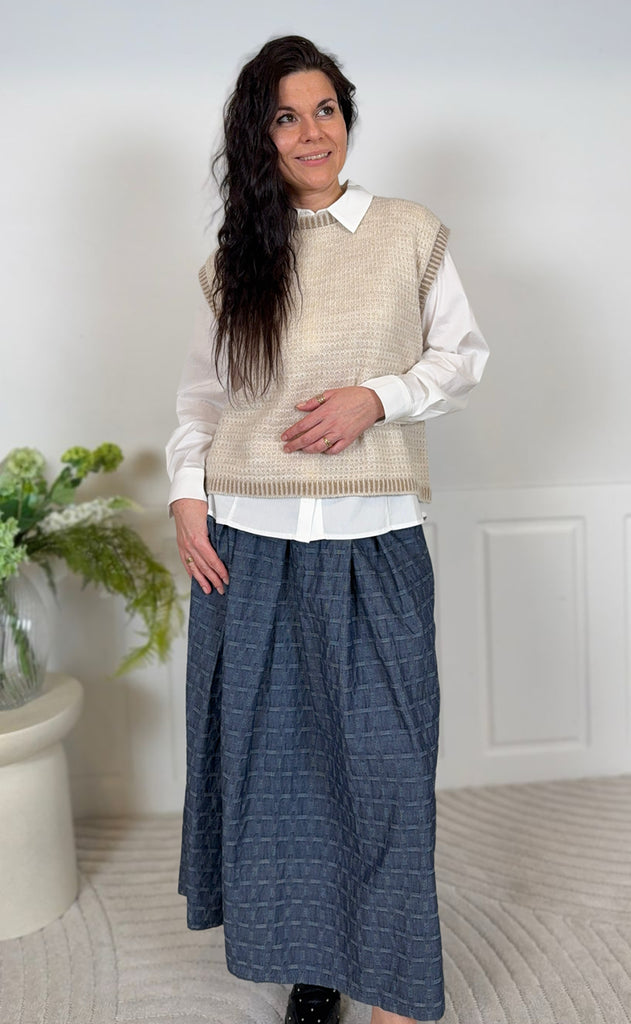 Marta Du Chateau Nederdel - Malika - Jeans