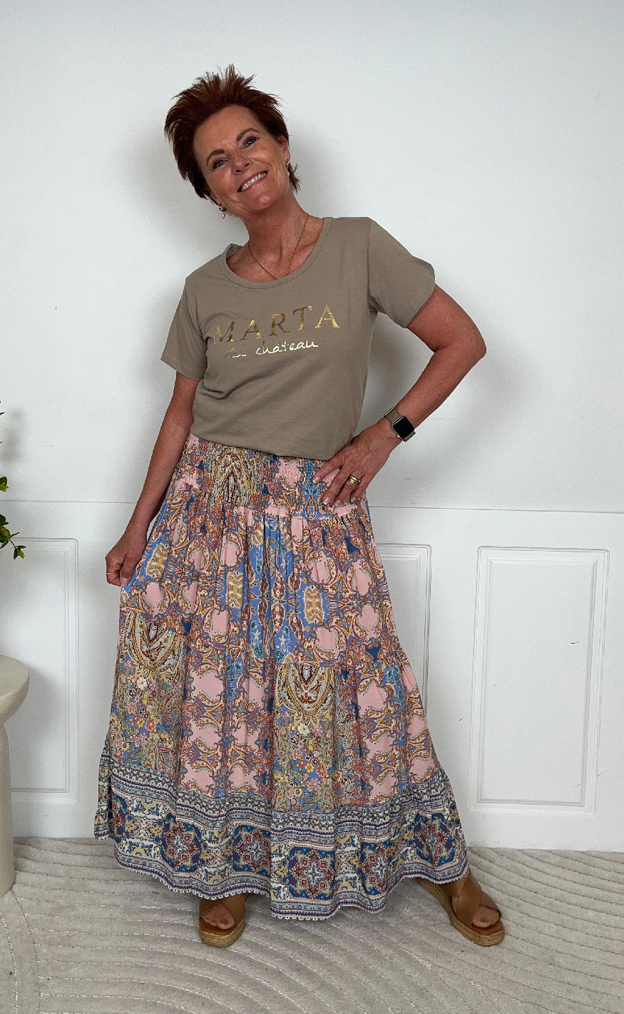 Marta Du Chateau Nederdel - Princess - Jeans 3607