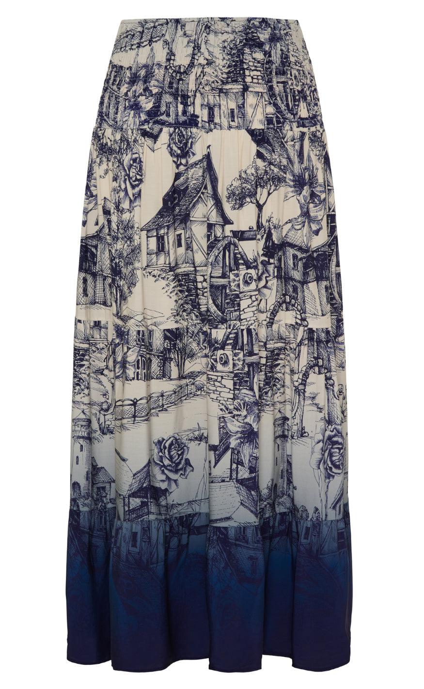 Marta Du Chateau Nederdel - Princess - Navy 1634