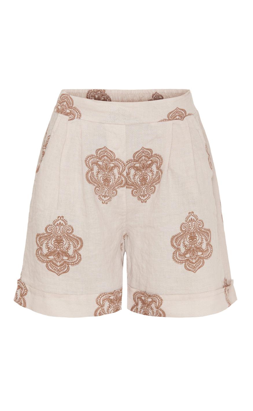 Marta Du Chateau Shorts - 61072 Sophia - Sabbia Print