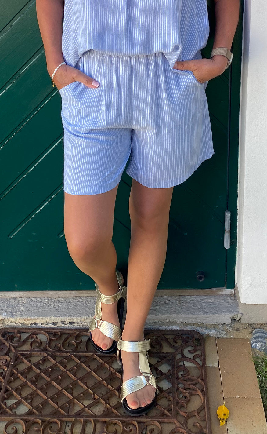 Marta Du Chateau Shorts - Delfina - Blue