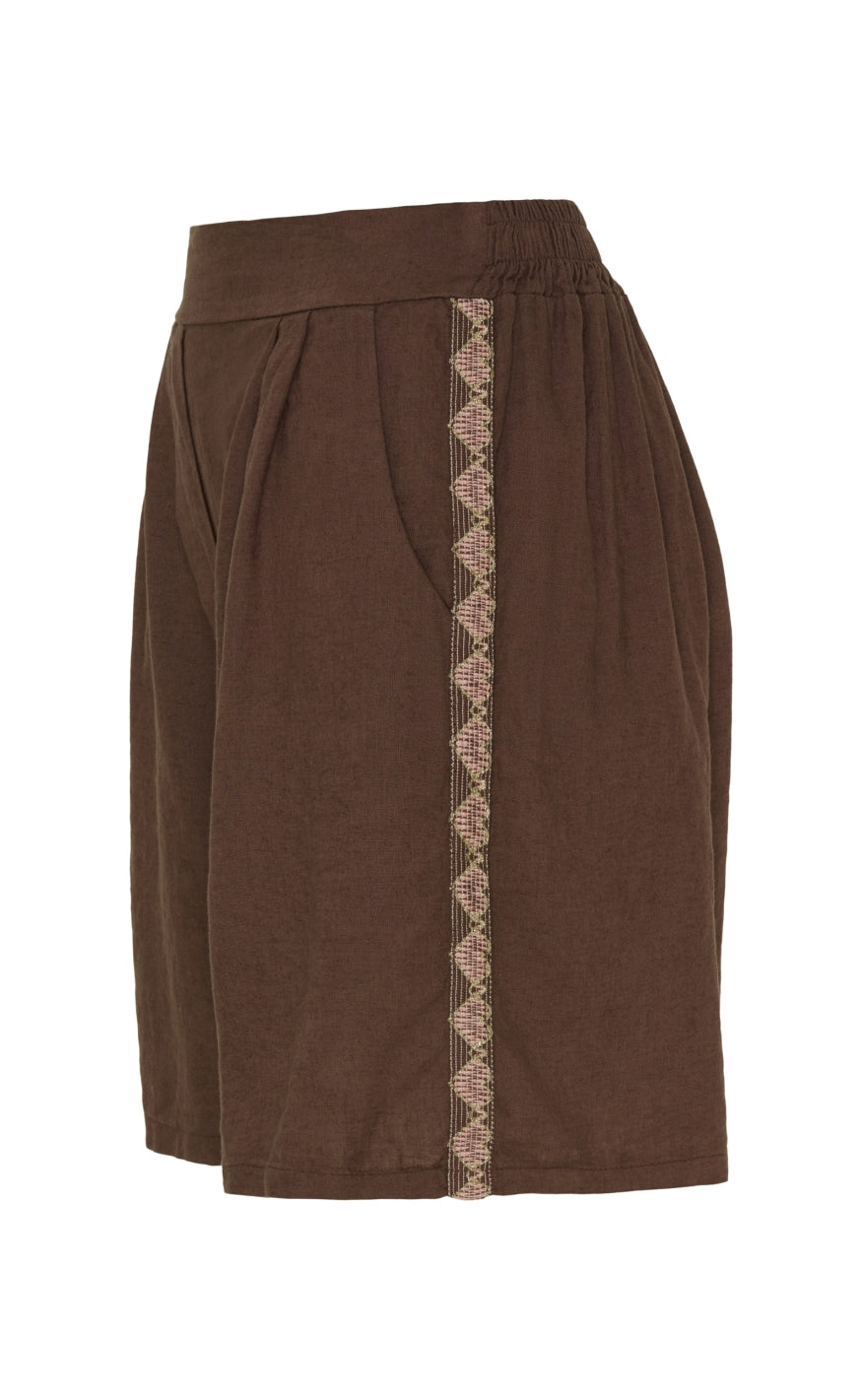 Marta Du Chateau Shorts - Sabine - Cold Brown