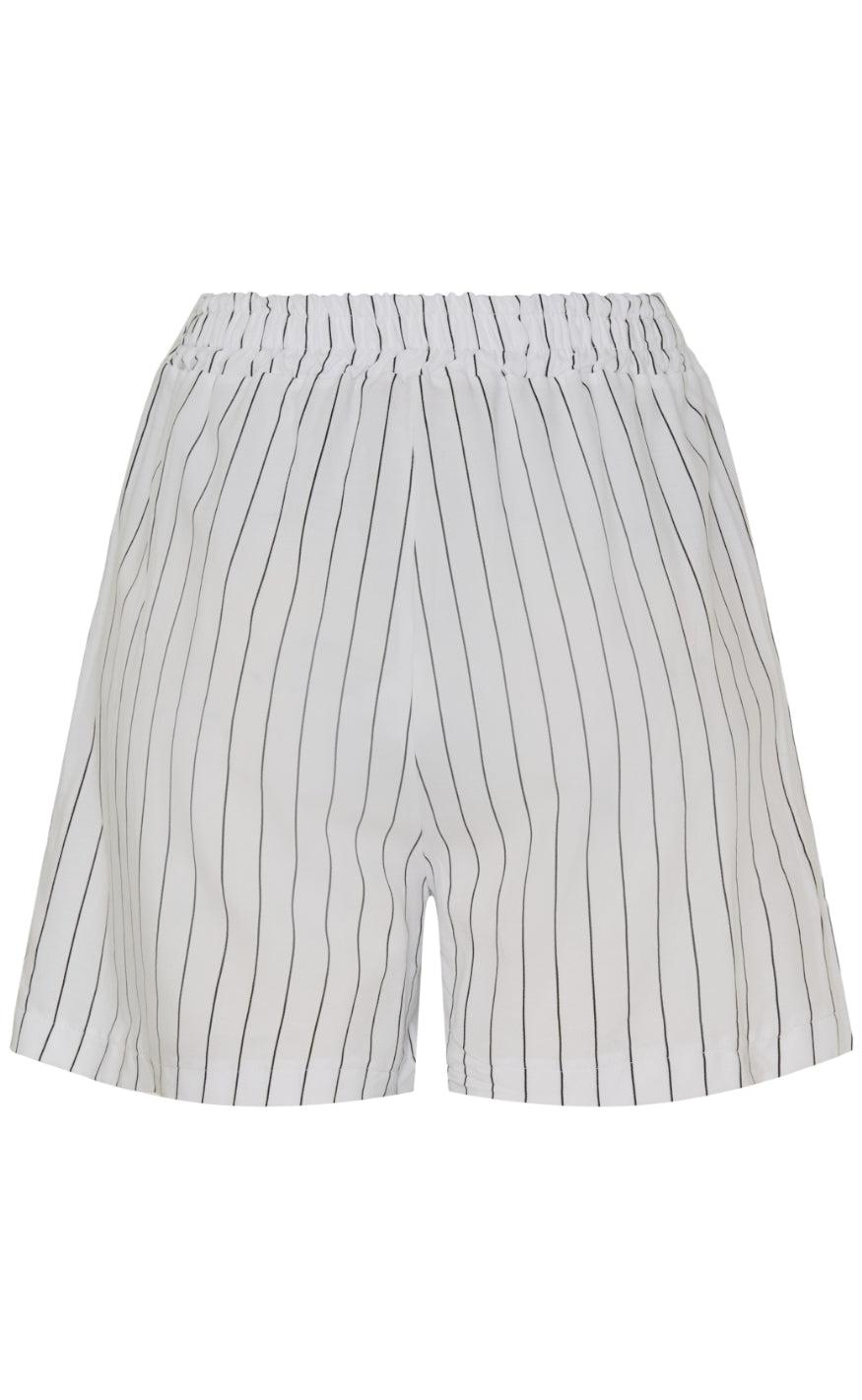 Marta Du Chateau Shorts - Zita - White/Black Stripes