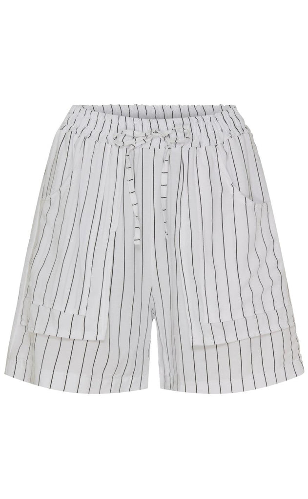 Marta Du Chateau Shorts - Zita - White/Black Stripes