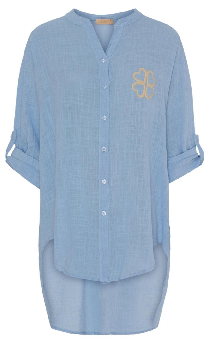 Marta Du Chateau Skjorte - 20002 Adelheid - Sky Blue