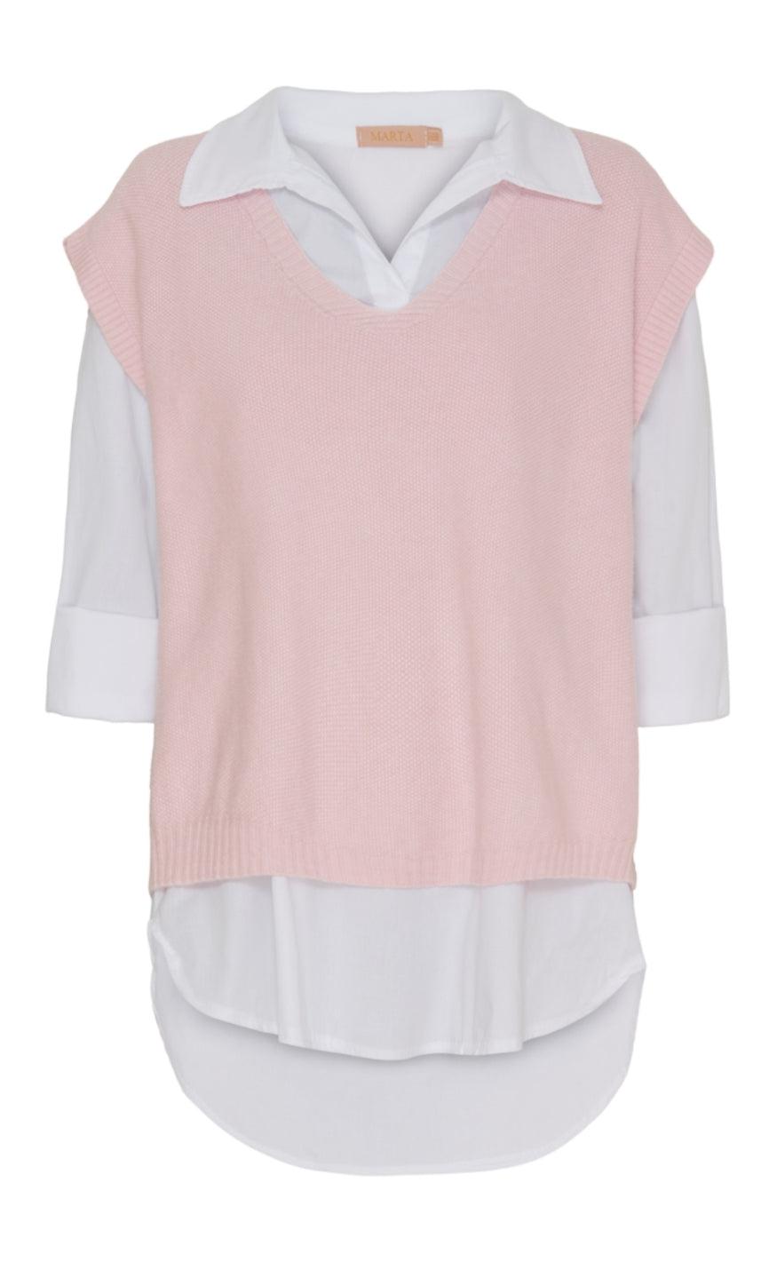 Marta Du Chateau Skjorte - 80389 Norah - Rosa