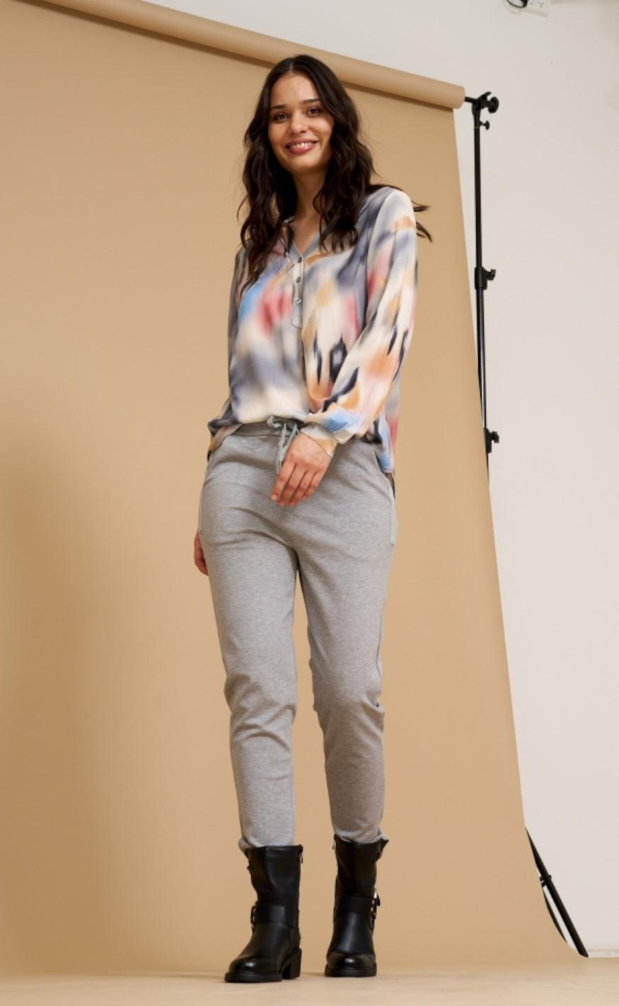 Marta Du Chateau Skjorte - 8128 Astrid - Grigio
