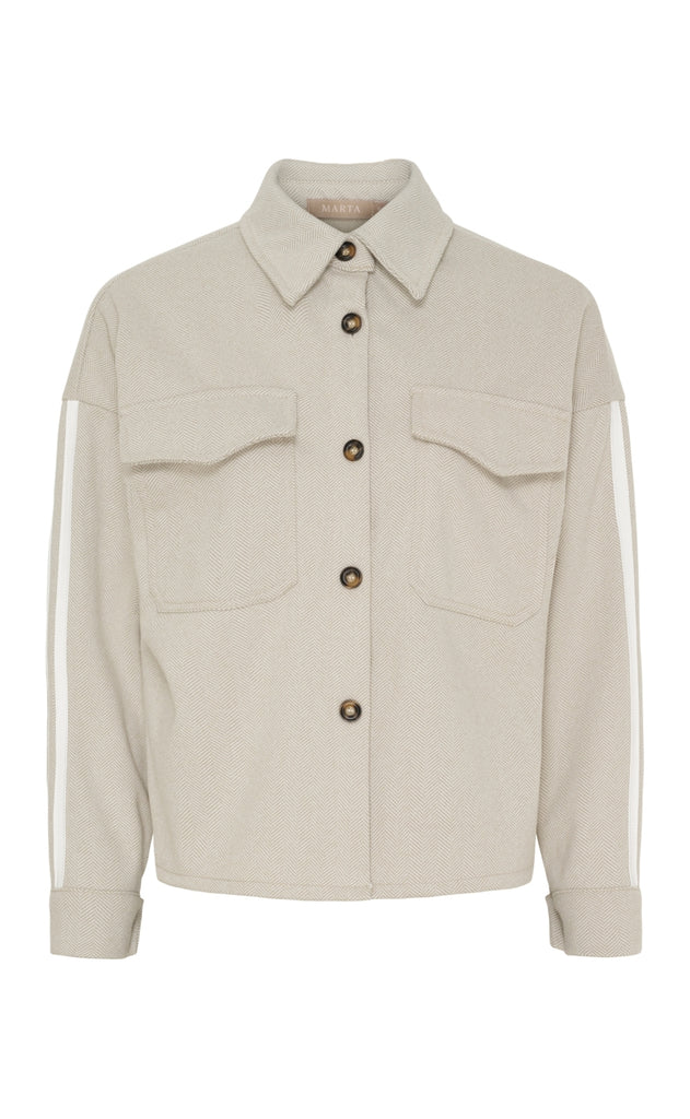 Marta Du Chateau Skjorte - Avalon - Beige