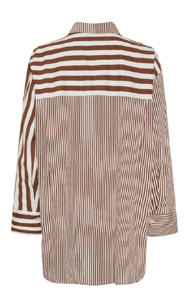 Marta Du Chateau Skjorte - Birch - Moro Stripe