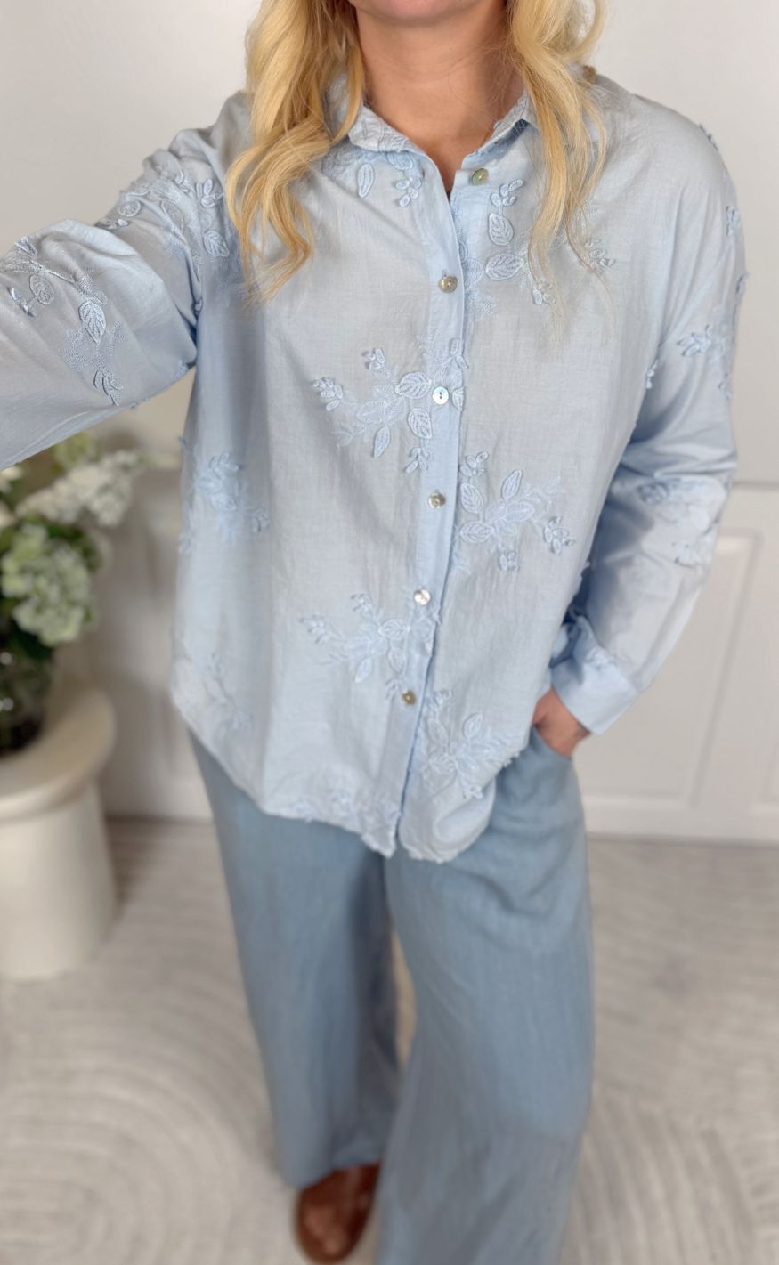 Marta Du Chateau Skjorte - Blair - Cielo