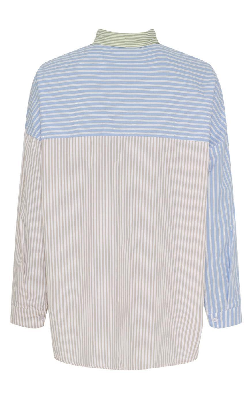 Marta Du Chateau Skjorte - Blandine - Multi Beige