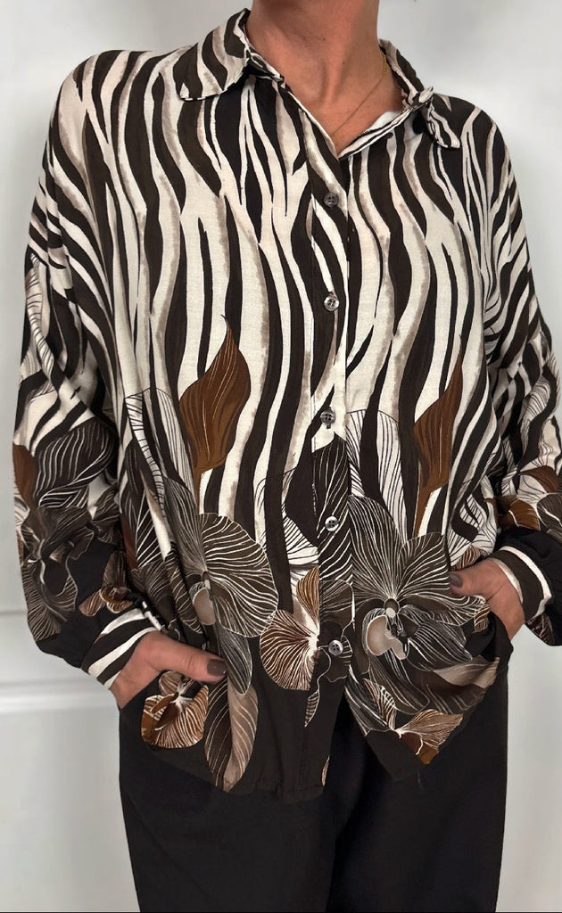 Marta Du Chateau Skjorte - Capri - Moro