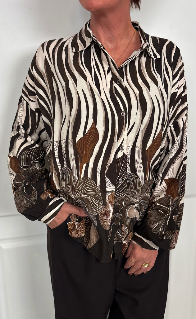 Marta Du Chateau Skjorte - Capri - Moro