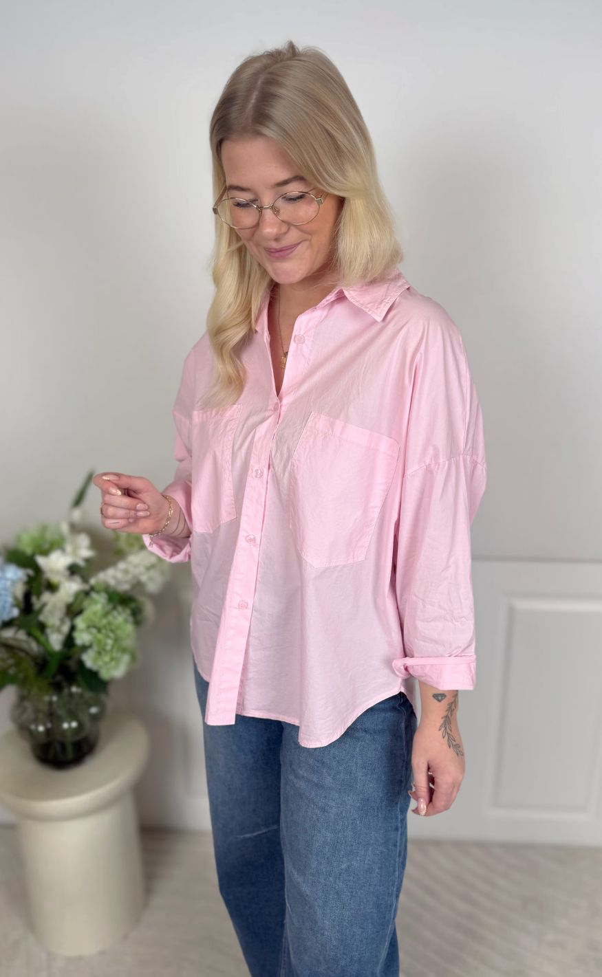 Marta Du Chateau Skjorte - Cecile - Rosa13-2808