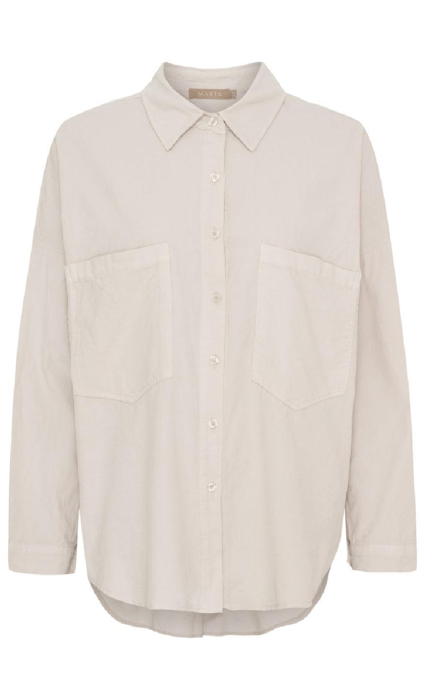Marta Du Chateau Skjorte - Coline - Beige