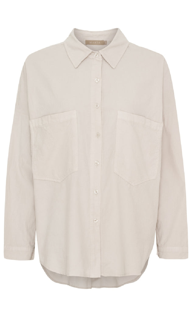 Marta Du Chateau Skjorte - Coline - Beige