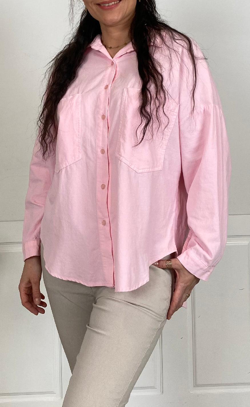 Marta Du Chateau Skjorte - Coline - Pink