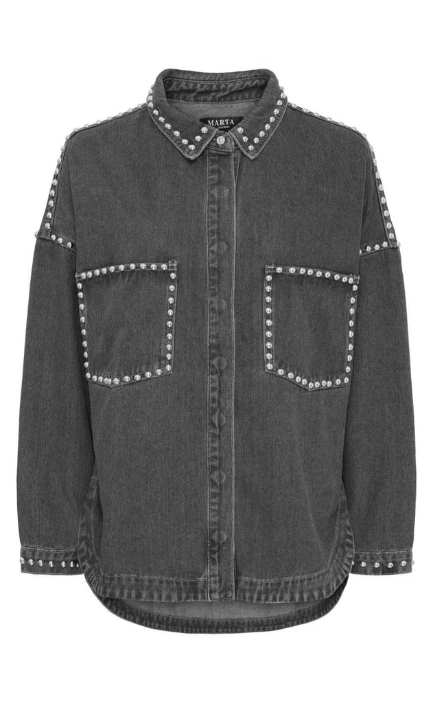 Marta Du Chateau Skjorte - Eila - Grey