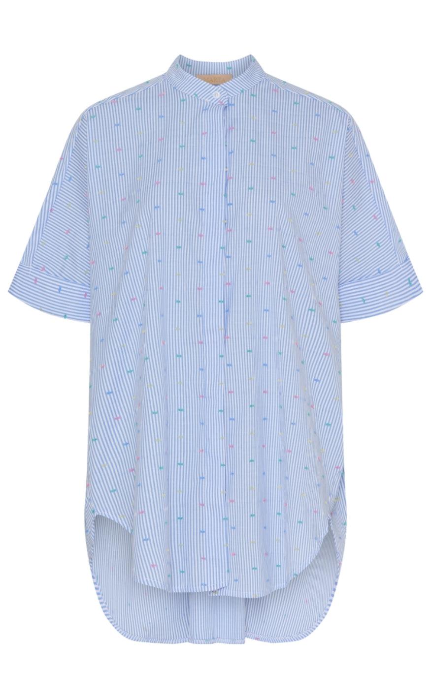Marta Du Chateau Skjorte - Fia - Light Blue