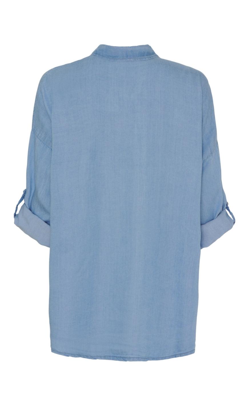 Marta Du Chateau Skjorte - Giovanna - Light Blue