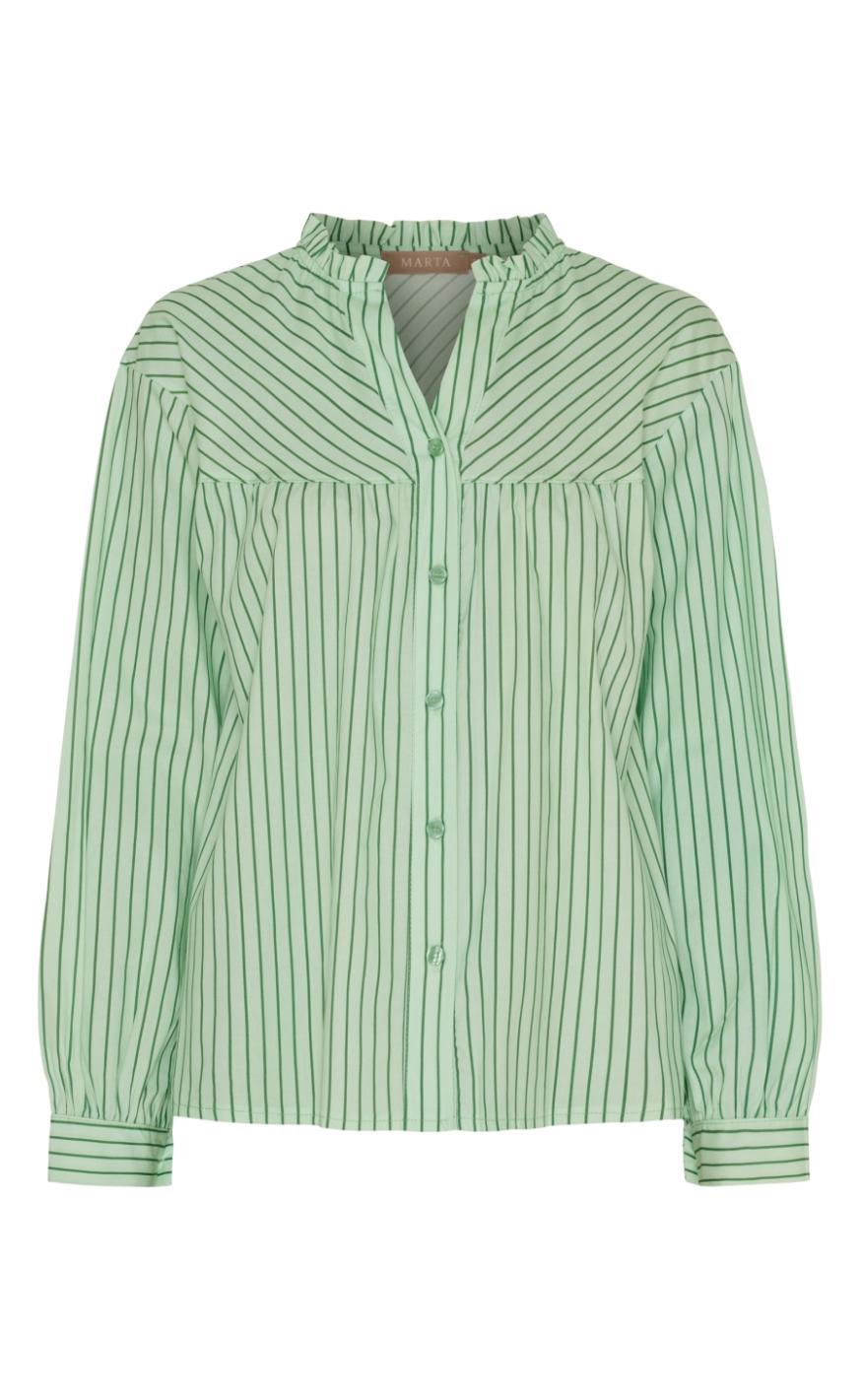 Marta Du Chateau Skjorte - Kalina - Verde5888tpg