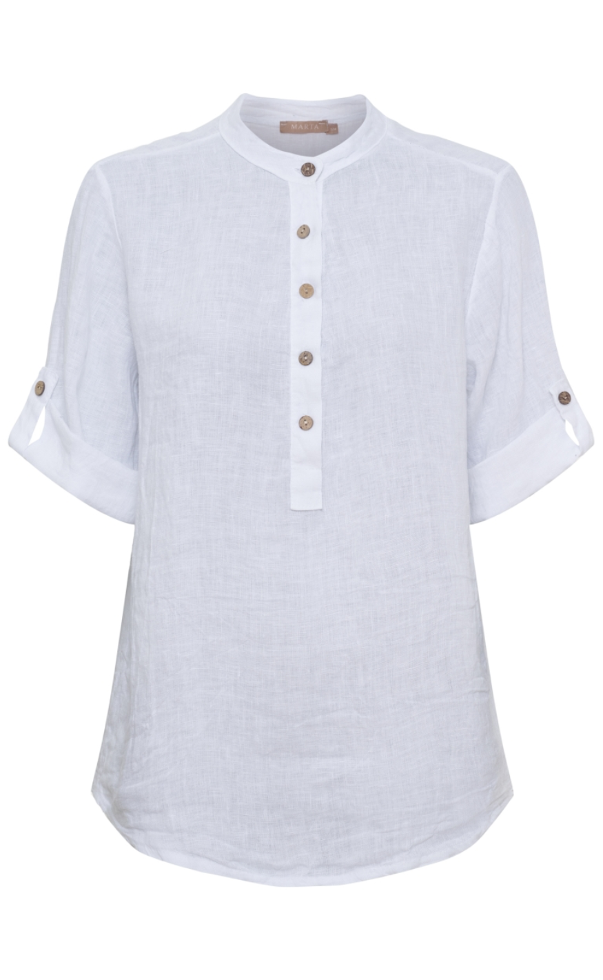 Marta Du Chateau Skjorte- Larisa - White