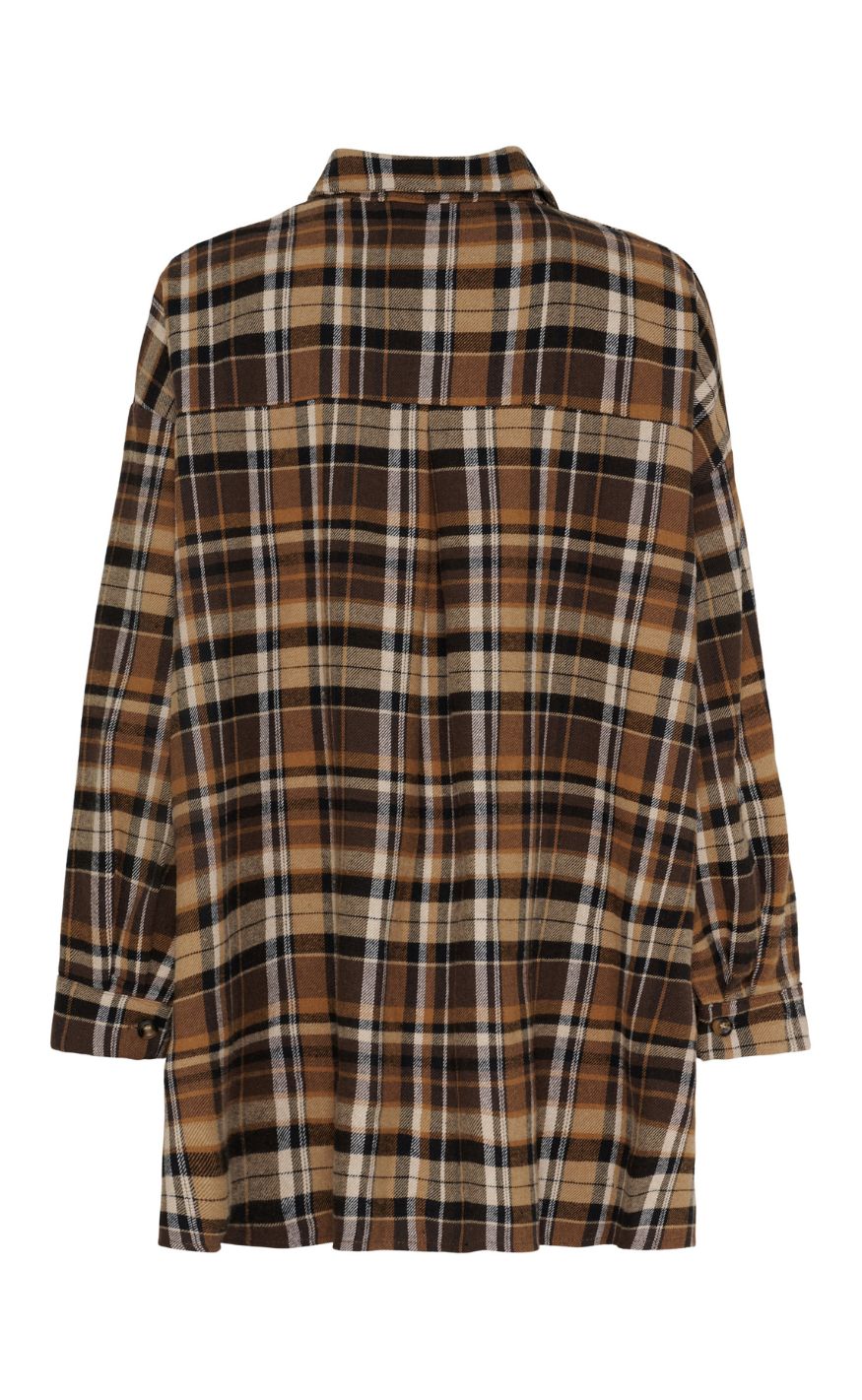 Marta Du Chateau Skjorte - Laureline - Camel J-Tex