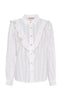 Marta Du Chateau Skjorte - Laurette - White/Beige