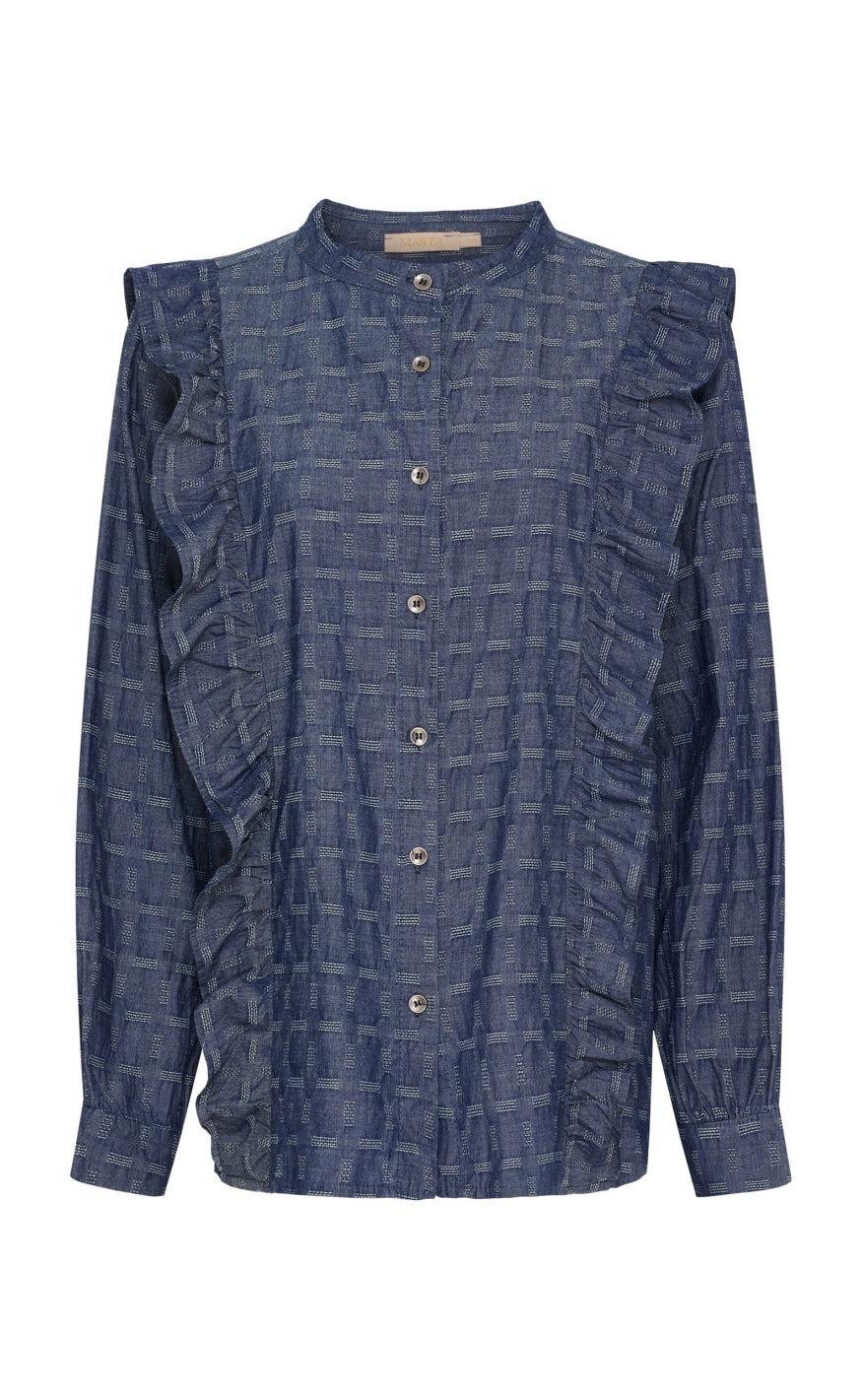 Marta Du Chateau Skjorte - Lena - Jeans
