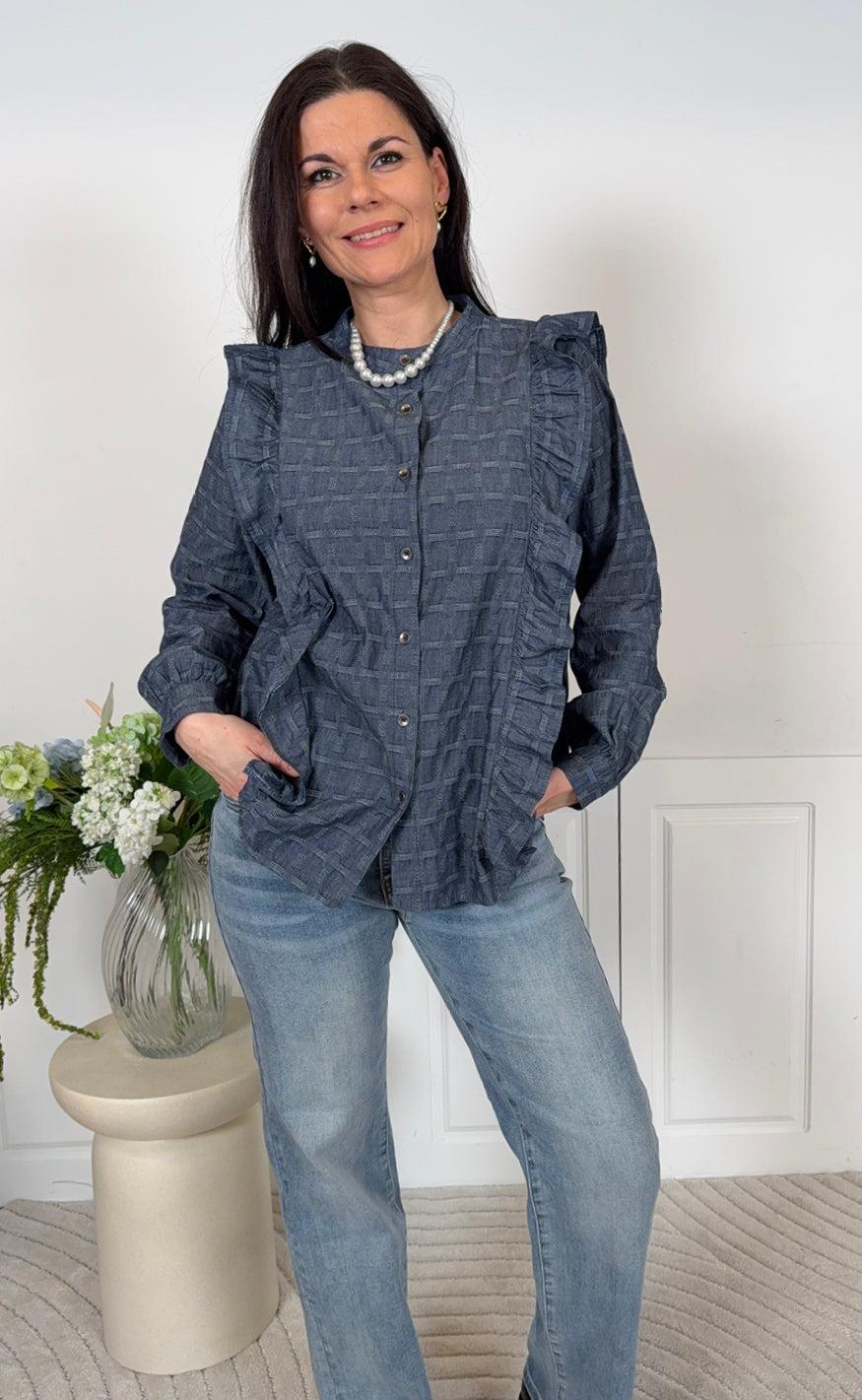 Marta Du Chateau Skjorte - Lena - Jeans