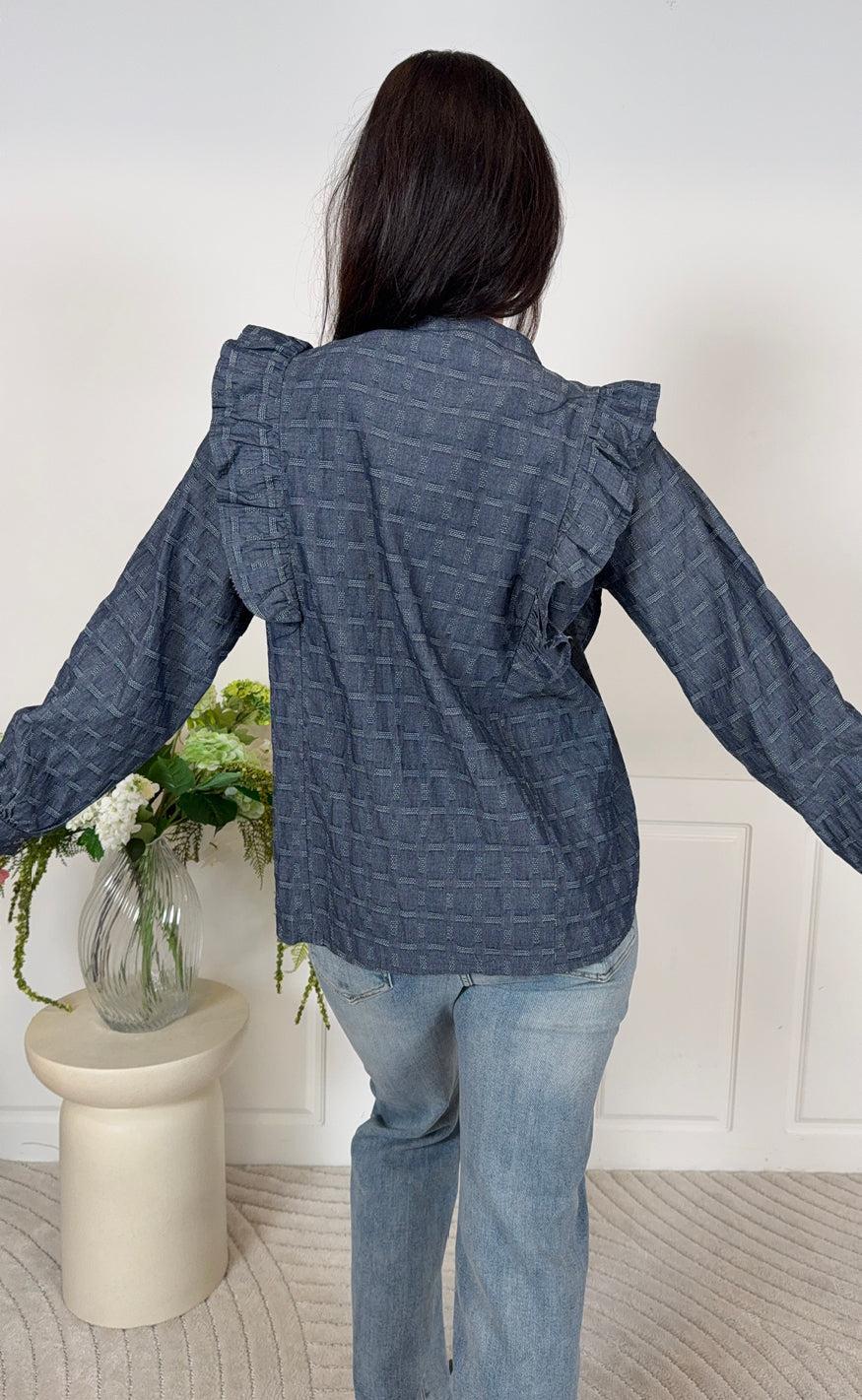 Marta Du Chateau Skjorte - Lena - Jeans