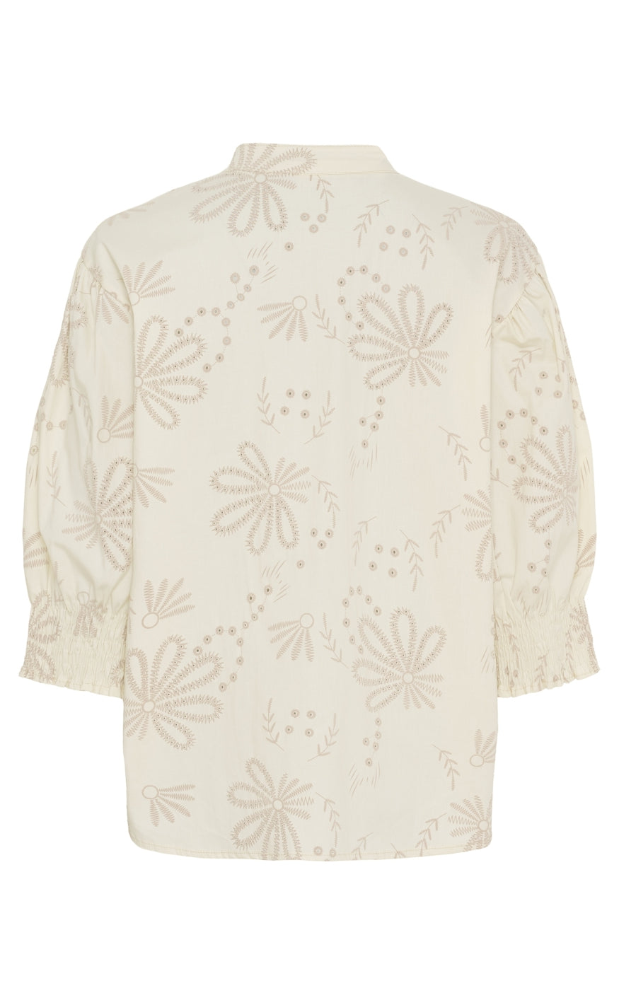 Marta Du Chateau Skjorte - Linda - Beige