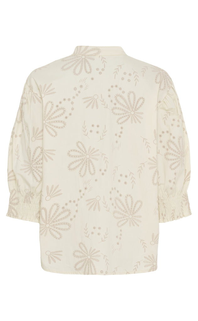 Marta Du Chateau Skjorte - Linda - Beige