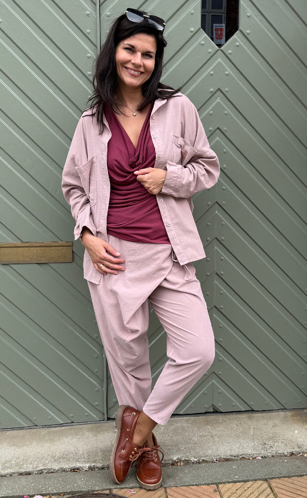 Marta Du Chateau Bukser - Lavinia - Rosa Antique