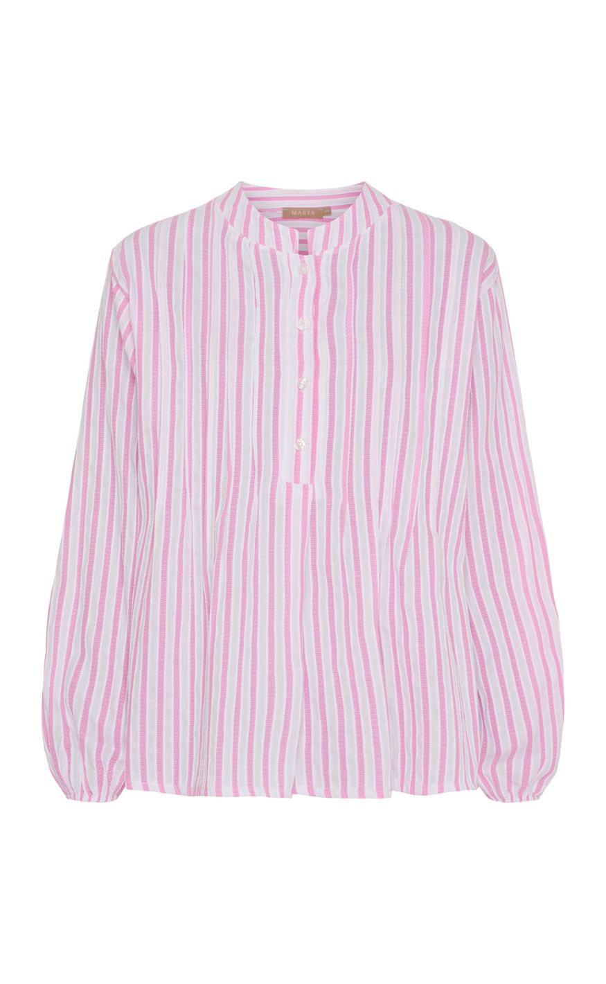 Marta Du Chateau Skjorte - Maren - Pink