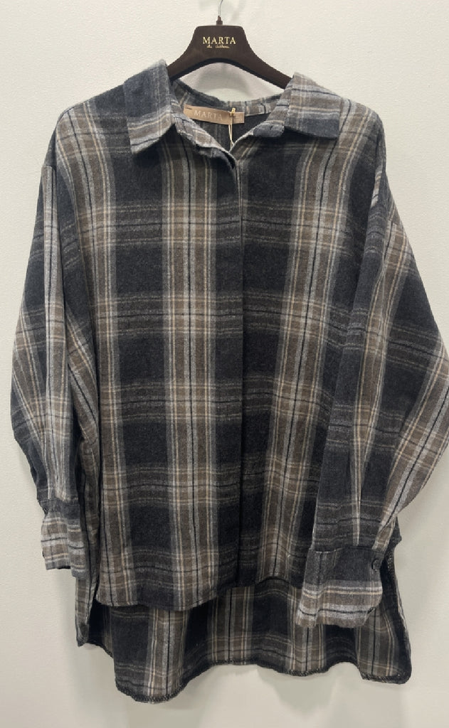 Marta Du Chateau Skjorte - Orlanda - Grey