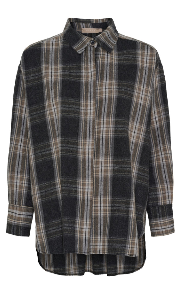 Marta Du Chateau Skjorte - Orlanda - Grey