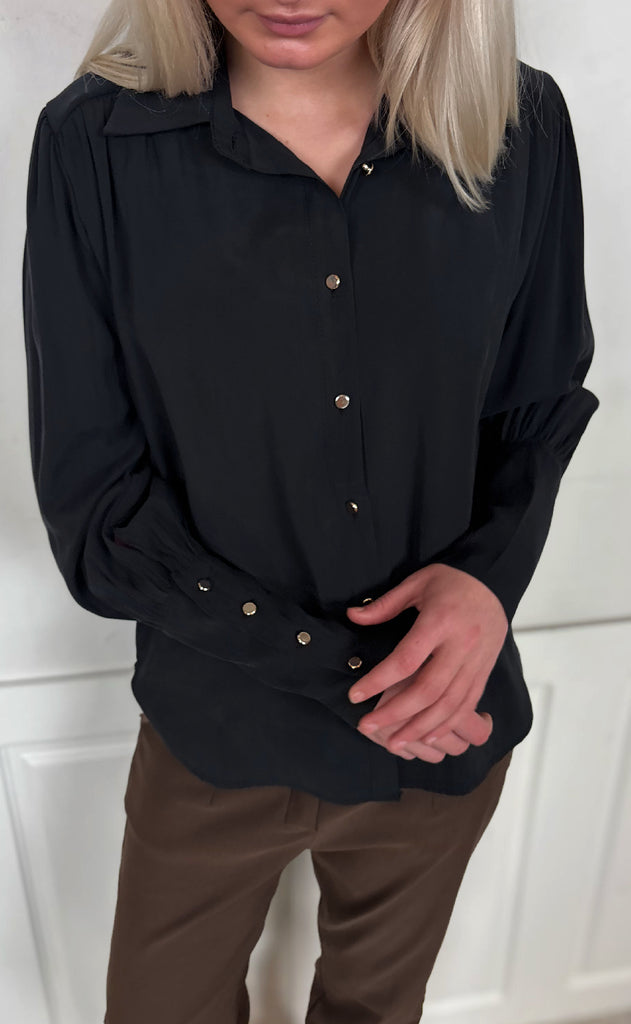 Marta Du Chateau Skjorte - Rhea - Black