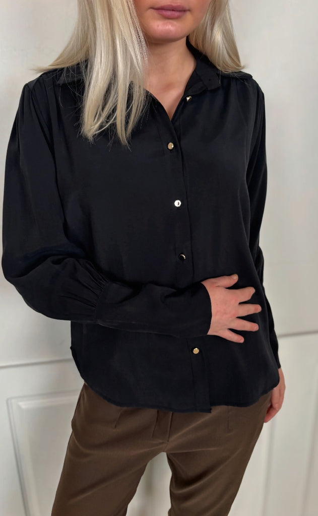 Marta Du Chateau Skjorte - Rhea - Black
