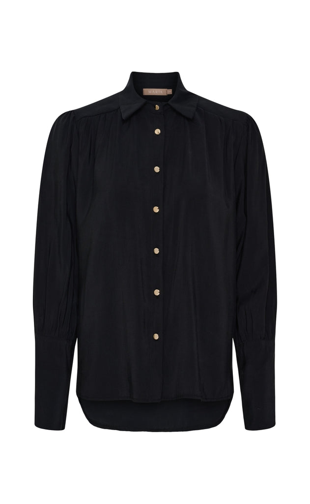 Marta Du Chateau Skjorte - Rhea - Black