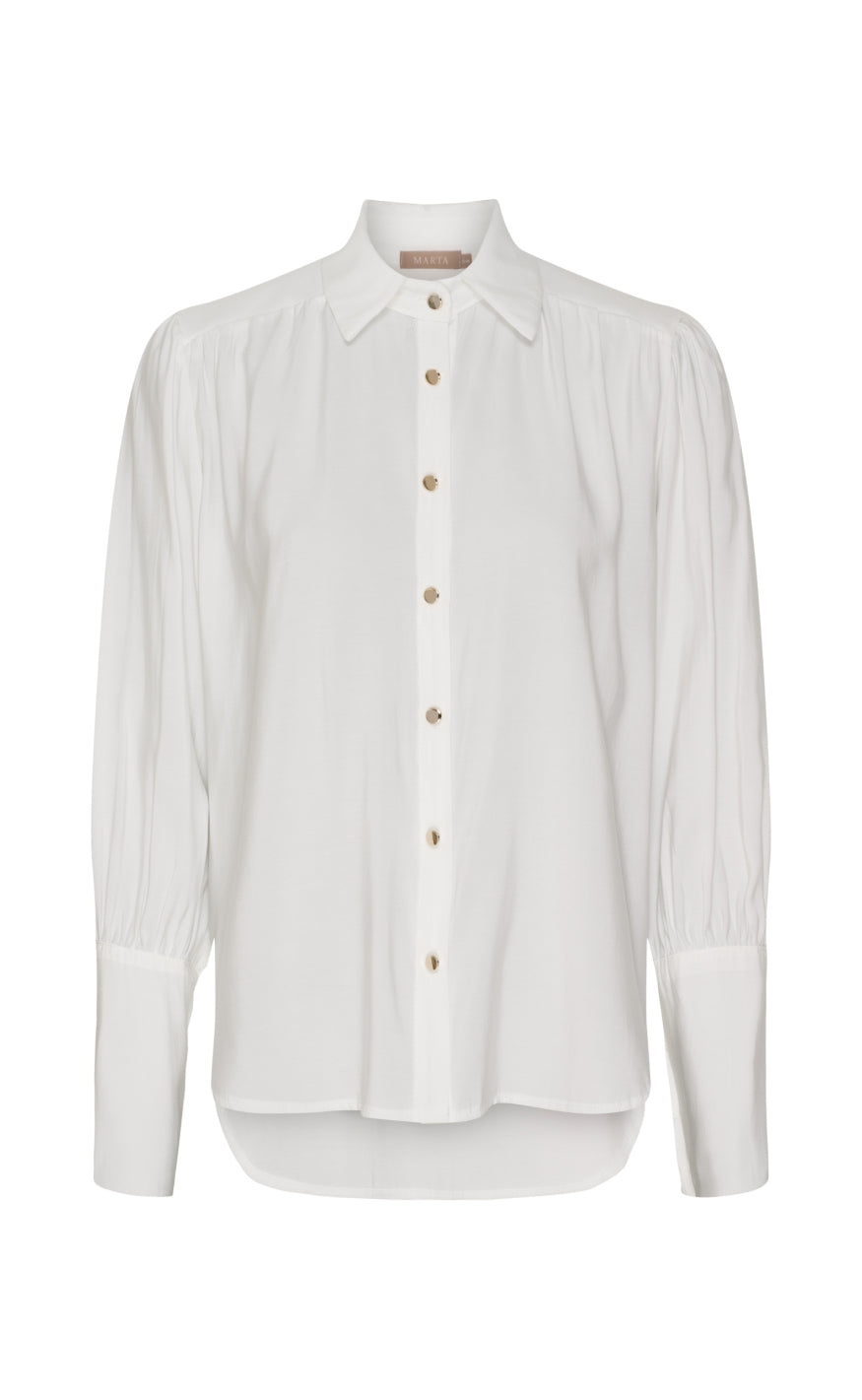 Marta Du Chateau Skjorte - Rhea - Offwhite