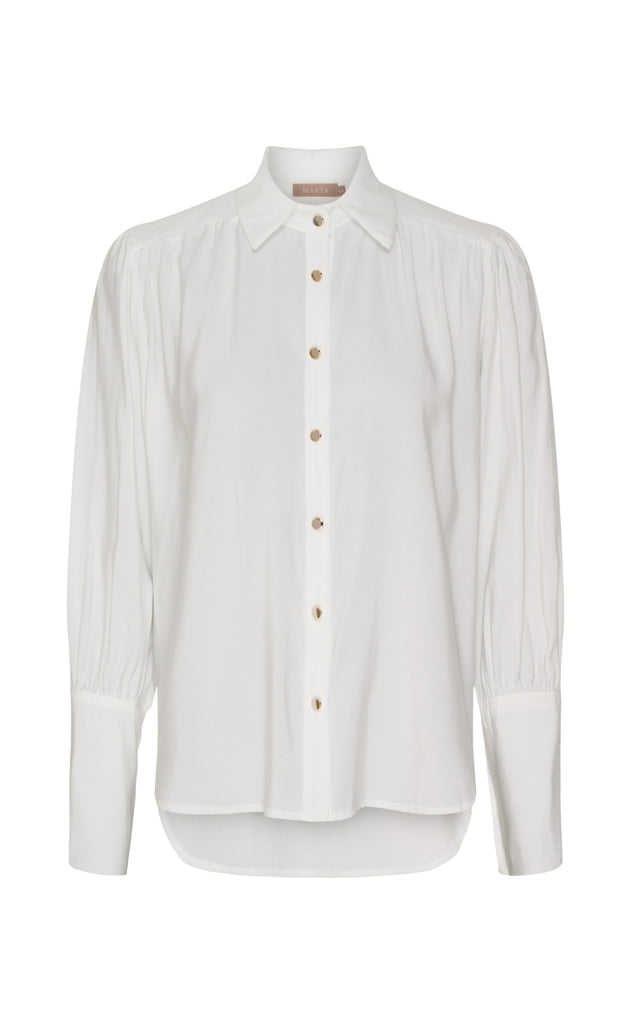 Marta Du Chateau Skjorte - Rhea - Offwhite