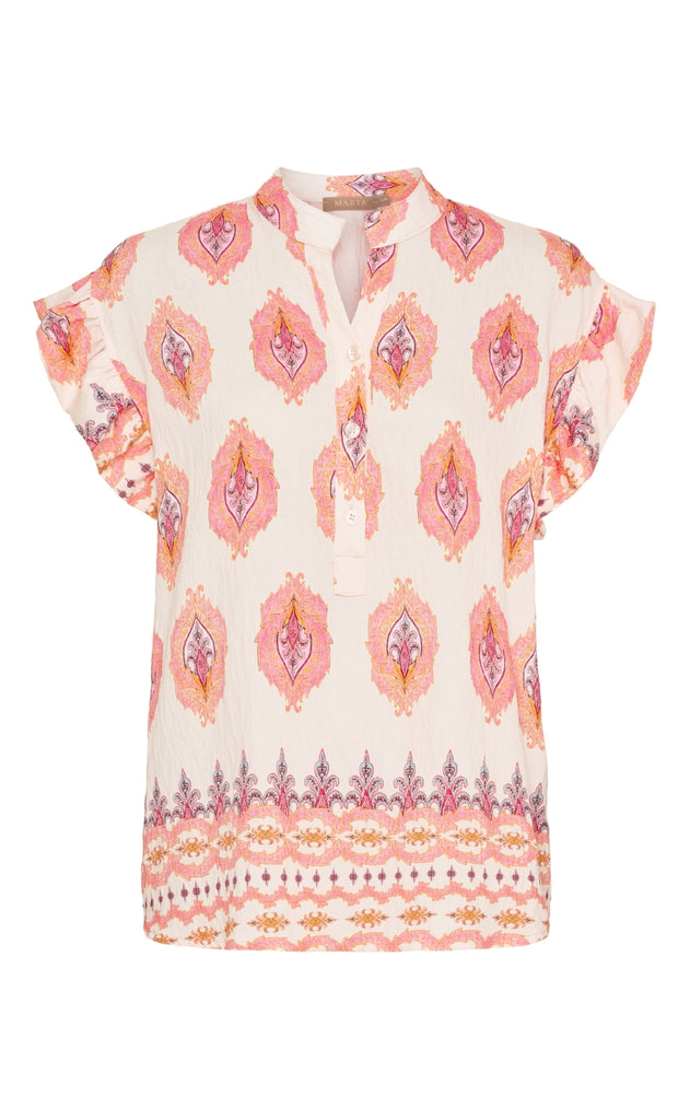 Marta Du Chateau Skjorte - Solrun - Fuxia