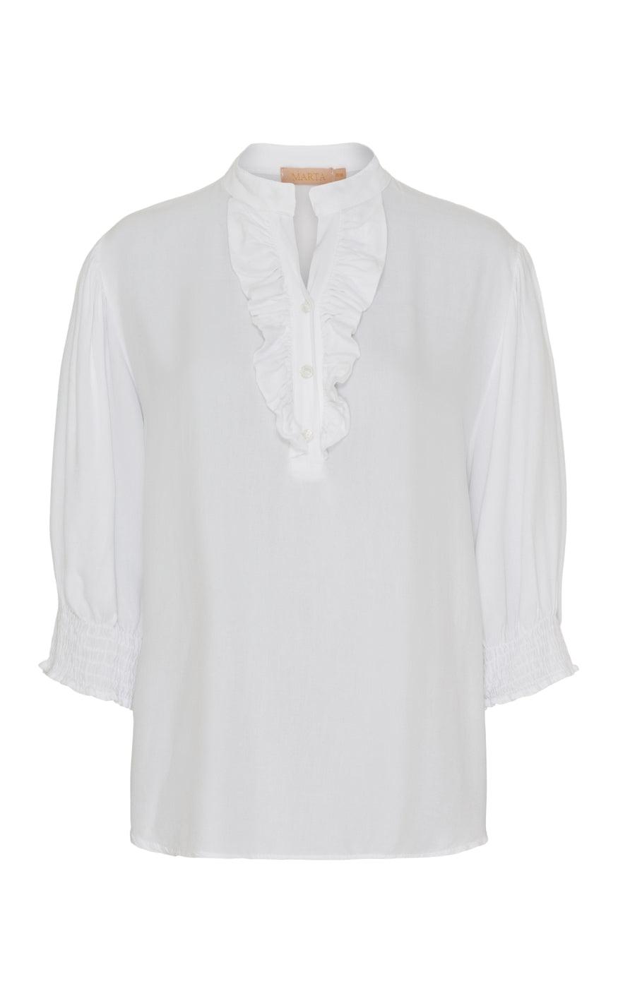 Marta Du Chateau Skjorte - Unnur - Solid White
