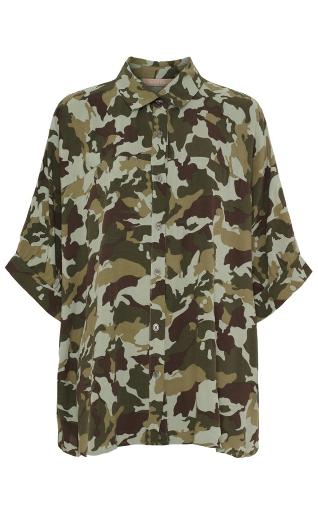 Marta Du Chateau Skjorte - Zenobia - Camo