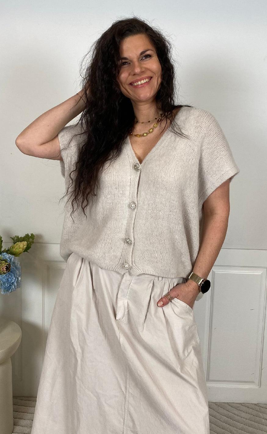 Marta Du Chateau Strik - Cassia Knit - Beige