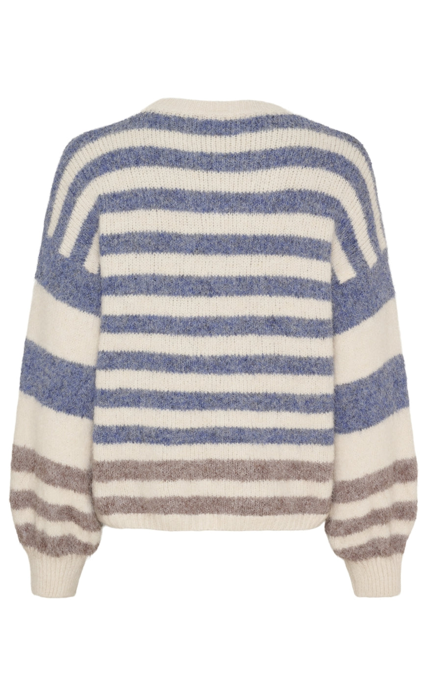 Marta Du Chateau Strik - Cassie - Beige/Jeans/Fango