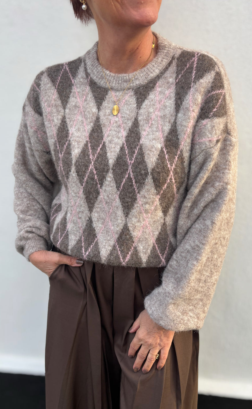 Marta Du Chateau Strik - Cora - Beige/Rose